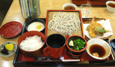 三井寺の近くの和食屋で食べられる定食です